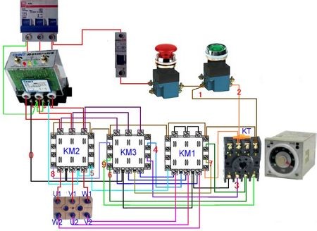 CJX2交流接觸器 打米機(jī) 啟動按鈕 關(guān)閉按鈕 11W電機(jī) 接線圖 - 已回答 - 搜搜問問